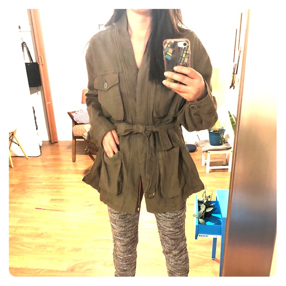 Free people cotton twill jacket